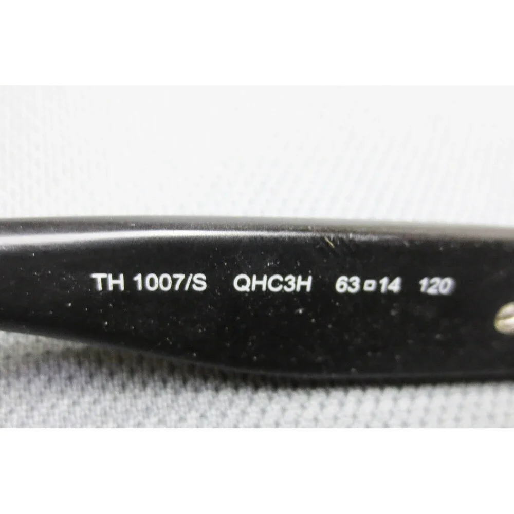 Tommy Hilfiger TH 1007/S QHC3H Matte Black Wrap Eyeglasses Frames 63-14-120